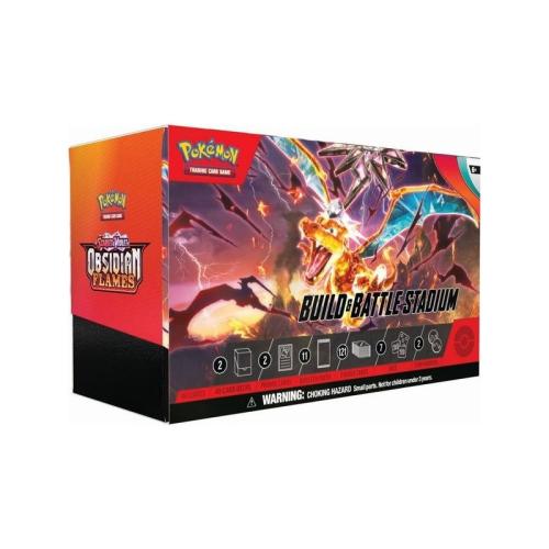 Pokémon TCG: Scarlet & Violet Obsidian Flames Build & Battle Stadium Box (186-85397)