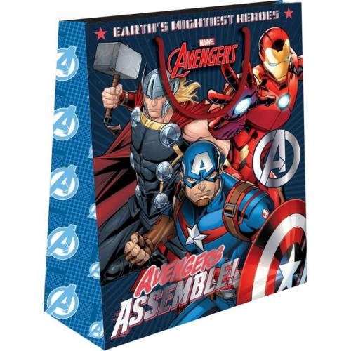 Σακουλα Δωρου Χαρτινη 26X12X32 Avengers Με Foil (000506198)