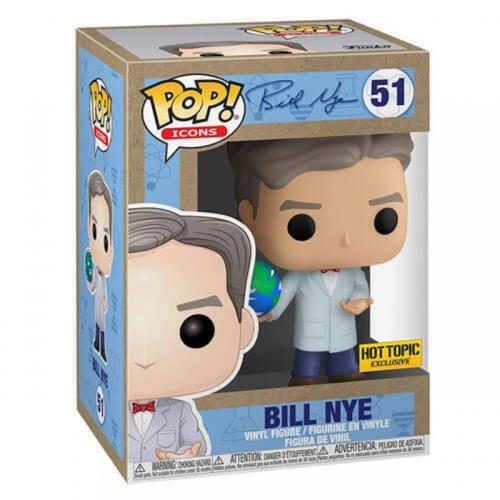 Funko POP! Bill Nye W/Globe Exclusive 51 (POP47564)