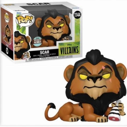 Funko Pop! Disney Villains: Lion King - Scar (With Meat) (Specialty Series Limited Edition) 1144 (58934)