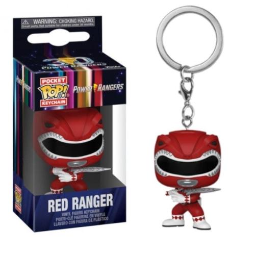 Funko Pop! Μπρελοκ Power Rangers - Red Ranger (FK72152)