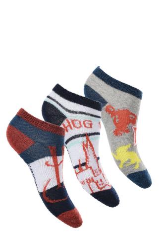 Κάλτσες κοντές 3 τεμ. αγόρι Harry Potter-EV0633-PACK1