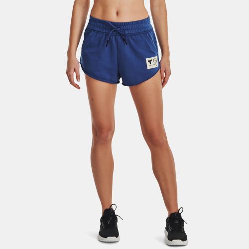 UNDER ARMOUR POJECT ROCK TERRY SHORTS ΜΠΛΕ