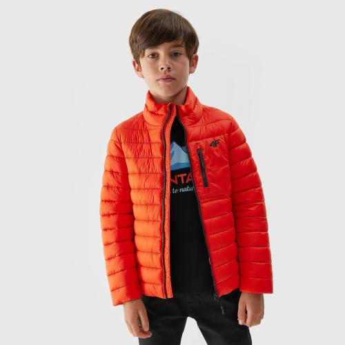 4F BOY'S SYNTHETIC-FILL DOWN JACKET ΠΟΡΤΟΚΑΛΙ