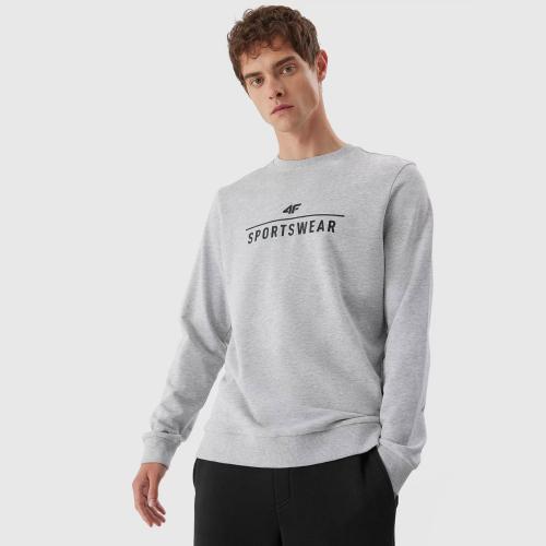 4F MEN'S PULLOVER SWEATSHIRT ΓΚΡΙ