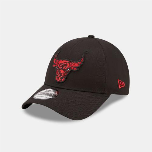 CHICAGO BULLS MARBLE INFILL 9FORTY CAP ΜΑΥΡΟ