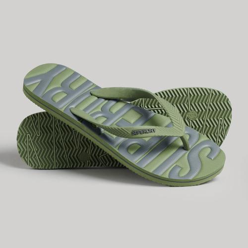 SUPERDRY VINTAGE VEGAN CLASSIC FLIP FLOPS ΧΑΚΙ