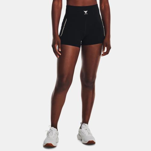 UNDER ARMOUR PROJECT ROCK MERIDIAN SHORTS ΜΑΥΡΟ