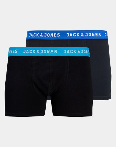 JACK&JONES ΜΠΟΞΕΡ JACRICH TRUNKS 2 PACK NOOS 12138240-Surf the Web Blue