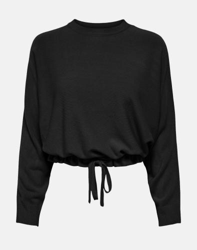 ONLY ΠΟΥΛΟΒΕΡ ONLAMALIA L/S BATWING PULLOVER CS KNT 15260663-BLACK Black