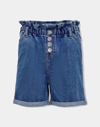 ONLY KOGCUBA PAPERBAG SHORTS TAI CS 15257878-Medium Blue Denim DenimBlue