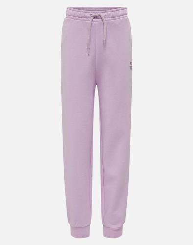 ONLY KOGNOOMI LOGO PANTS SWT 15299827-Lavendula Orchid