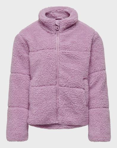 ONLY KOGSANDRA TEDDY JACKET OTW 15302299-Lavendula LightPurple