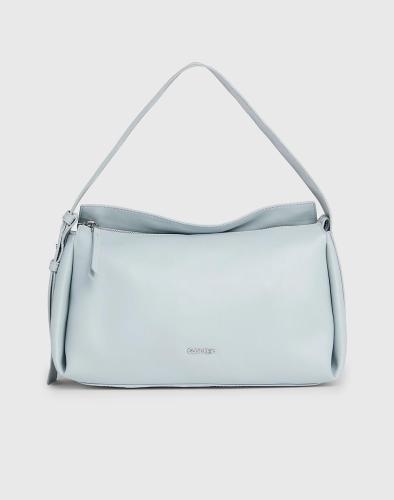 CALVIN KLEIN GRACIE SHOULDER BAG (Διαστάσεις: 29 x 18 x 13 εκ) K60K611661-PEB LightBlue