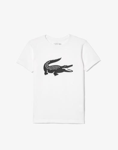 LACOSTE ΜΠΛΟΥΖΑ ΚΜ TEE-SHIRT 3TJ2910-001 White