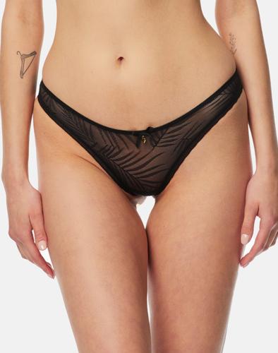 MINERVA SLIP RIO LINGR QUEEN 90-80921-145-145 Black