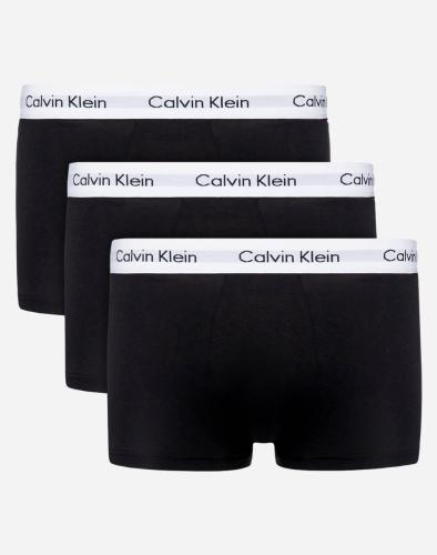 CALVIN KLEIN ΜΠΟΞΕΡ LOW RISE TRUNK 3PK 0000U2664G-001 Black