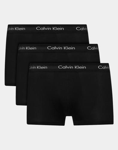 CALVIN KLEIN ΜΠΟΞΕΡ LOW RISE TRUNK 3PK 0000U2664G-XWB TotalBlack