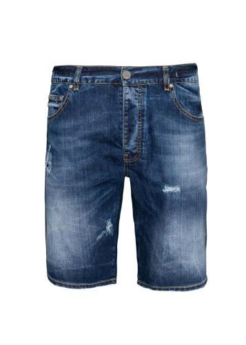 Frankie Morello Jean Βερμούδα της σειράς Ulliel - FMP15397PA Blue Denim