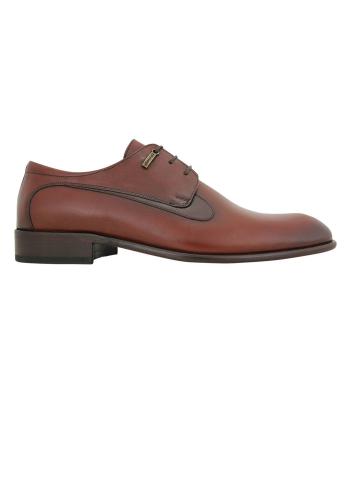 Δερμάτινα Δετά Classic Style Παπούτσια Sernobi - 15624 Brown
