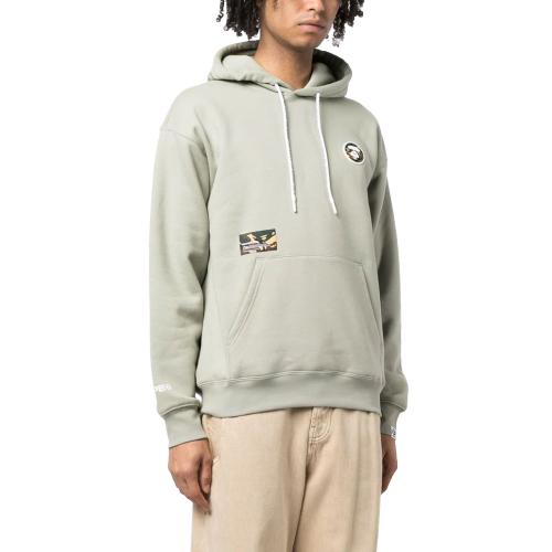 AAPE BY *A BATHING APE® NOW HOODIE AAPSWMA310-KHL Χακί