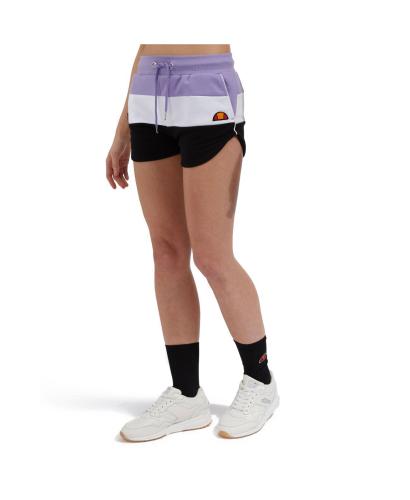 ELLESSE STEFANI FLEECE SHORT SGE04450-PURPLE Μωβ