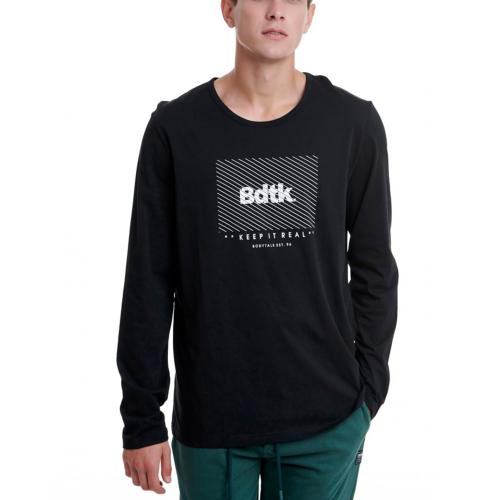 Bodytalk M T-Shirt LS Μαύρο (1202-950826-00100)