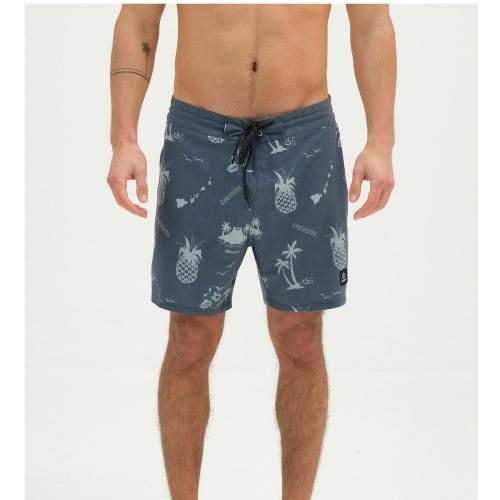 Emerson M Board Shorts (211.EM525.22-PR227 Navy)