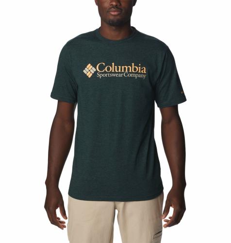 Columbia Ανδρική Μπλούζα CSC Basic Logo™ Short Sleeve Tee 1680053-372 Πράσινο