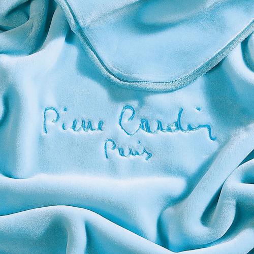 Κουβέρτα Βελουτέ Υπέρδιπλη Pierre Cardin 545 Light Blue