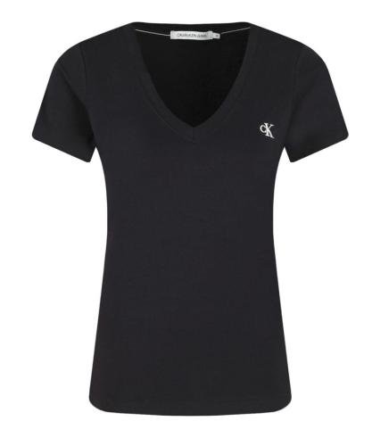 Γυναικείο Slim T-shirt Μαύρο Calvin Klein J20J213716-BAE