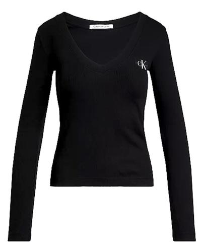 Γυναικεία Μακρυμάνικη Μπλούζα Μαύρη Calvin Klein J20J222882-BEH