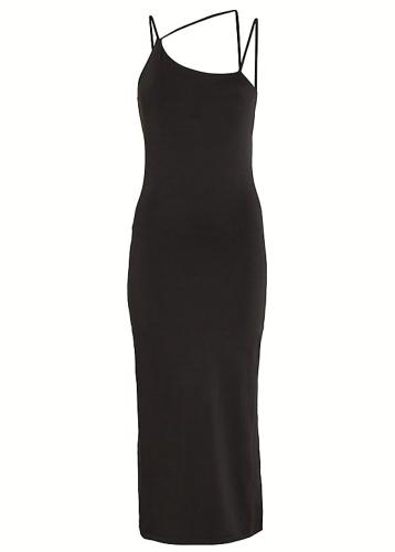 Γυναικείο Bodycon Φόρεμα Μαύρο Tommy Jeans DW0DW17425-BDS