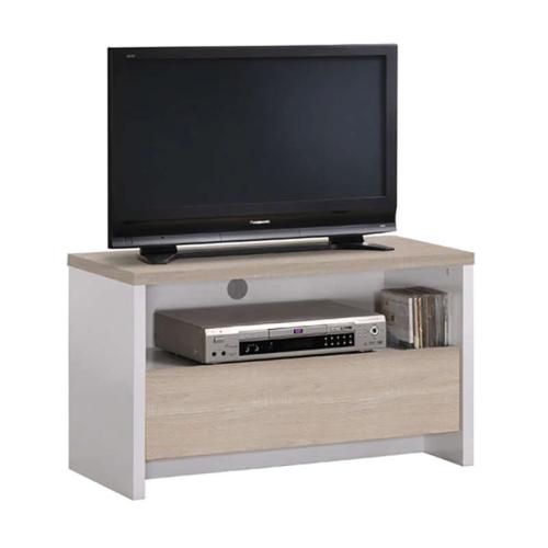 TV8 S.OAK/WHITE 80Χ40X49εκ.ΕΠΙΠΛΟ ZITA PLUS 80Χ40X49εκ.