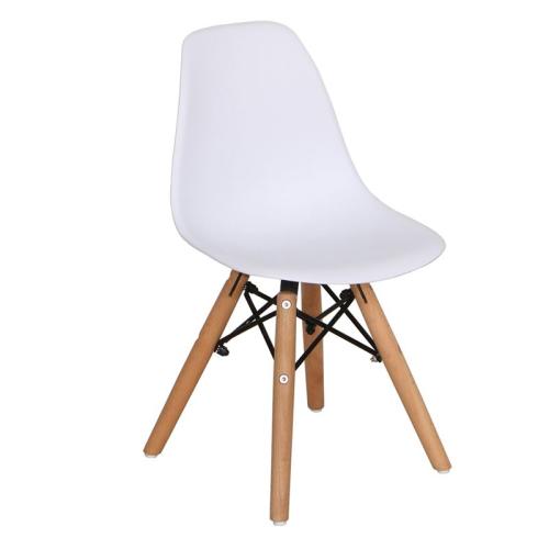 ART Wood Kid Καρέκλα Ξύλο - PP Άσπρο  32x34x57cm [-Φυσικό/Άσπρο-] [-Ξύλο/PP - PC - ABS-] ΕΜ123,ΚW ( 4 ΤΕΜ.)