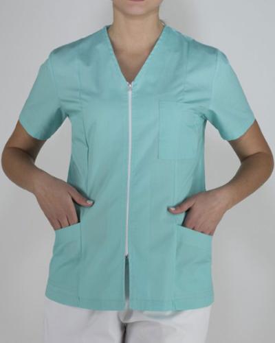 Γυναικεία Ιατρικό Μεσάτο Σακάκι με Κοντό Μανίκι Scrub σε 3 Αποχρώσεις XX Large Πράσινο