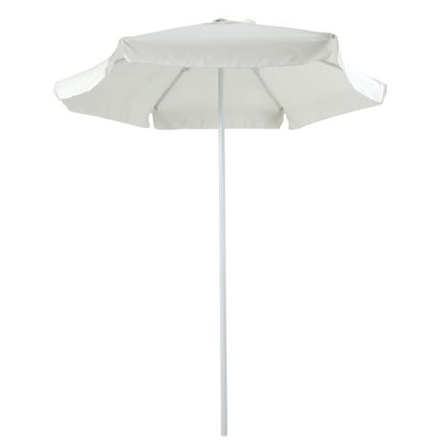 Ομπρέλα επαγγελματική Mongo μέταλλο Φ2m εκρού Υλικό: STEEL - FABRIC 218-000001