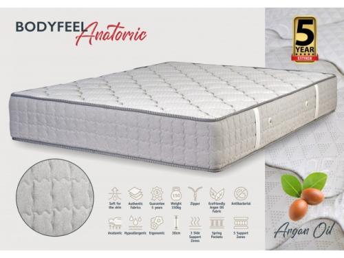 KPS ΣΤΡΩΜΑ BODYFEEL ANATOMIC 130X200ΕΚ ARGANOIL