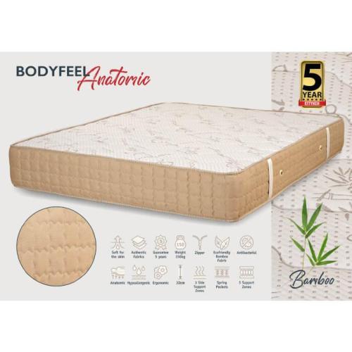 Στρώμα Bodyfeel Anatomic Bamboo Ks Strom Ημίδιπλο 110×190×30cm