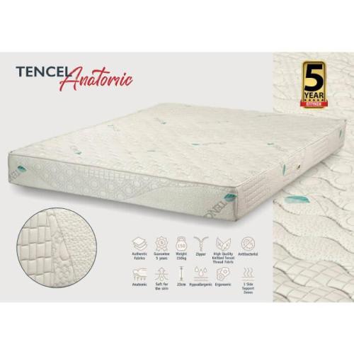 Στρώμα Tencel Anatomic Ks Strom Διπλό 160×190×20cm