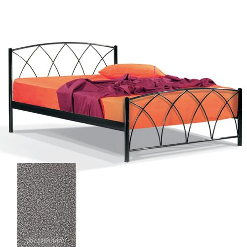 Ερμής Μεταλλικό Κρεβάτι 8211 (Για Στρώμα 90×200) Με Επιλογές Χρωμάτων Γκρι