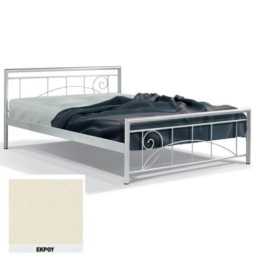 Αρτεμις Μεταλλικό Κρεβάτι 8221 (Για Στρώμα 110×200) Με Επιλογές Χρωμάτων Εκρού