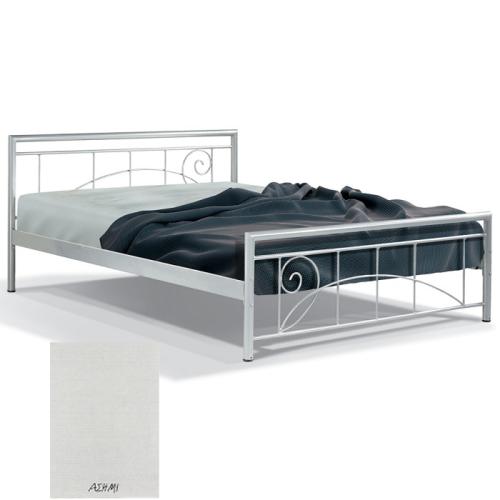 Αρτεμις Μεταλλικό Κρεβάτι 8221 (Για Στρώμα 90×200) Με Επιλογές Χρωμάτων Ασημί