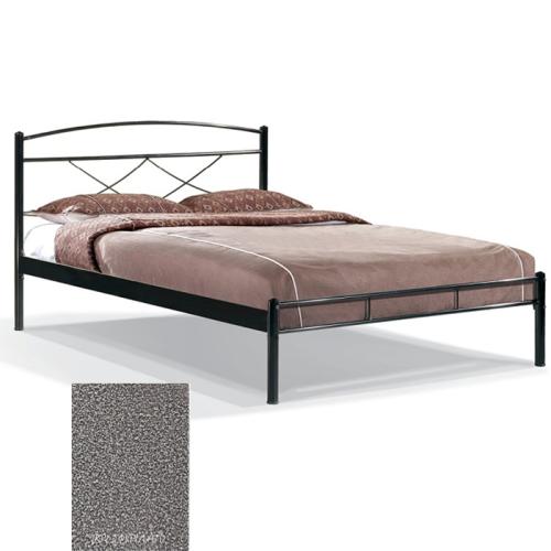 Ρόμβος Μεταλλικό Κρεβάτι 8224 (Για Στρώμα 140×190) Με Επιλογές Χρωμάτων Γκρι