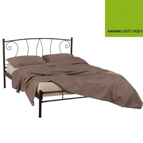 Μόνικα Μεταλλικό Κρεβάτι (Για Στρώμα 140×200) Με Επιλογές Χρωμάτων Λαχανί