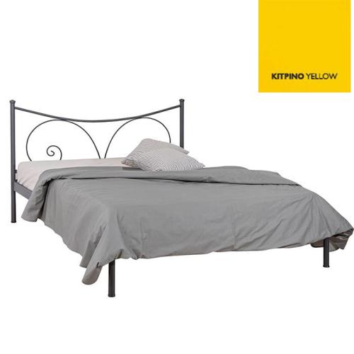 Σαμπρίνα Μεταλλικό Κρεβάτι (Για Στρώμα 140×200) Με Επιλογές Χρωμάτων Κίτρινο