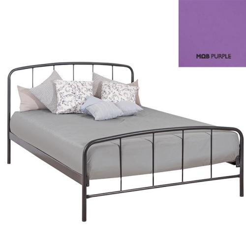 Teenager Μεταλλικό Κρεβάτι (Για Στρώμα 90×200) Με Επιλογές Χρωμάτων Μώβ