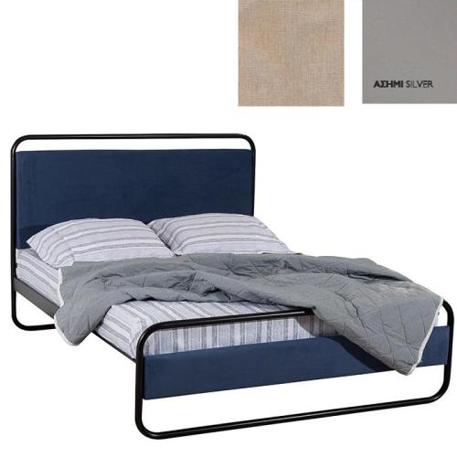 Φελίτσια Κρεβάτι (Για Στρώμα 120x190) Με Επιλογές Χρωμάτων 520,Ασημί