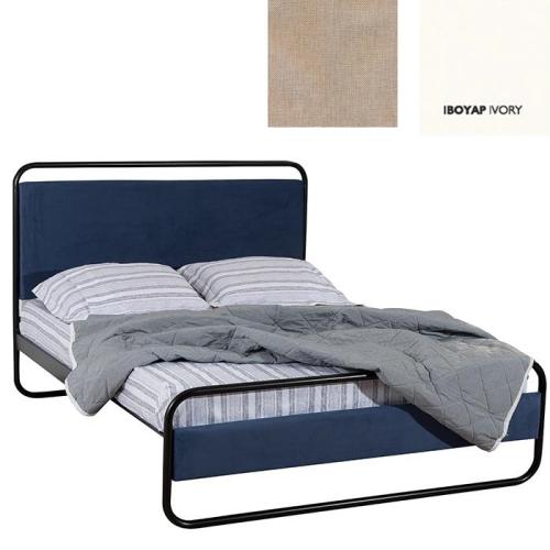 Φελίτσια Κρεβάτι (Για Στρώμα 120x200) Με Επιλογές Χρωμάτων 520,Ιβουάρ