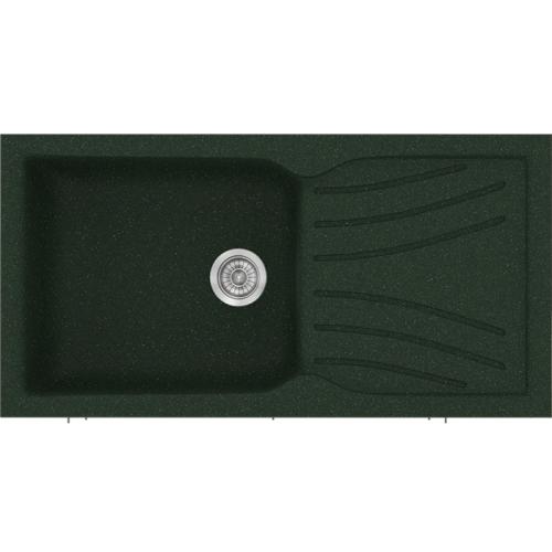 Sanitec 324 Ενθετος Νεροχύτης Classic Συνθετικός Γρανίτης ( 100 x 50 cm) 19 Granite Green